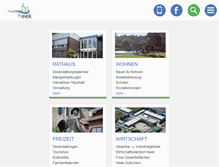 Tablet Screenshot of heek.de
